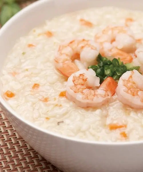 새우죽 오대쌀 쌀죽 한국산 간편식 밀키트 healthy korean shrimp porridge