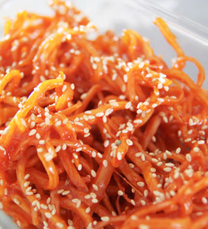 Sweet and spicy shredded squid