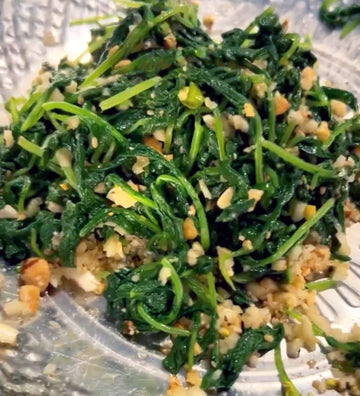 Kale Namul, Korean twist on salad!