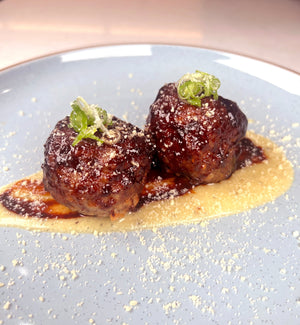 Korean-Style-Spicy-Gochujang-Glazed-Meatballs-매콤한-고추장-미트볼 Kevin's Choice