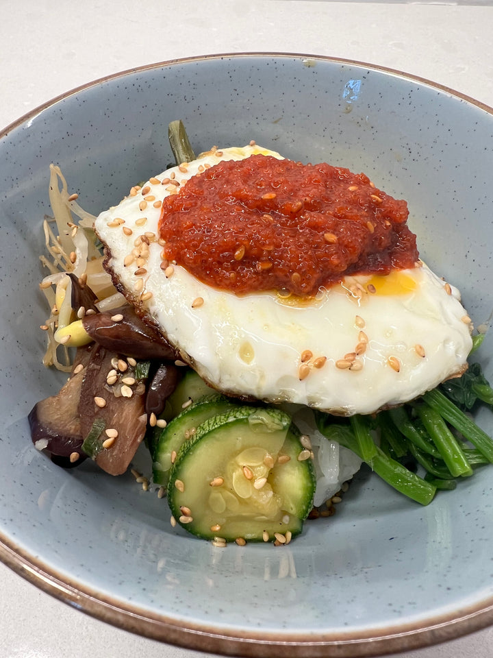 Ferring Roe Seasoned Herring Roe Bibimbap Recipe | Unique Korean Bibimbap Recipe ...