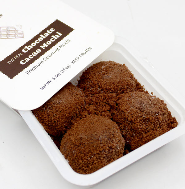 cacao chocolate mochi packaging