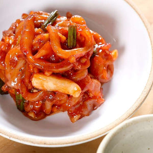 한국 미국 저염 오징어젓 seasoned cuttlefish
