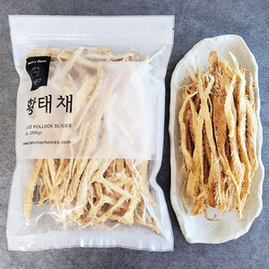북어국 황태채 건어물 미국 한국 dried pollock
