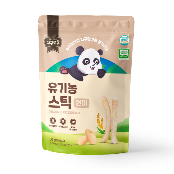 유기농 스틱(4가지 맛 선택) Organic Brown Rice Snack(Choose from 4 flavors)_1oz(30g)
