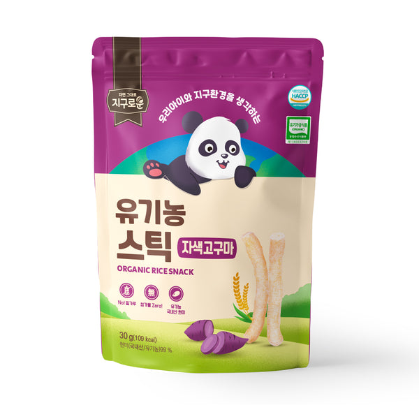 유기농 스틱(4가지 맛 선택) Organic Brown Rice Snack(Choose from 4 flavors)_1oz(30g)
