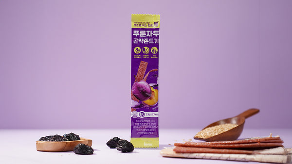 푸룬 자두 곤약 쫀드기 Prune Konjac Snack Stick 8.1oz(230g)