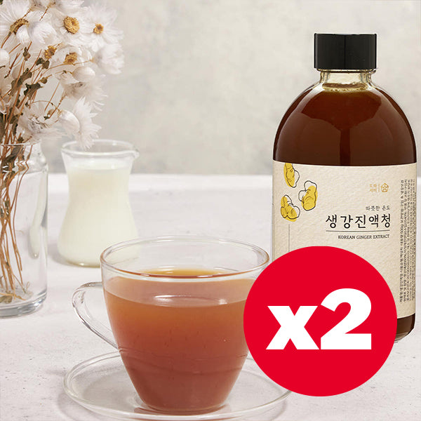 [무료배송 | Free Shipping] 생강진액청 2개 세트 KOREAN GINGER EXTRACT SYRUP 2 SET
