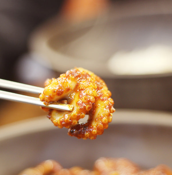 spicy webfoot octopus stir-fry 매콤한 쭈꾸미 볶음 미국 