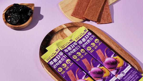 푸룬 자두 곤약 쫀드기 Prune Konjac Snack Stick 8.1oz(230g)