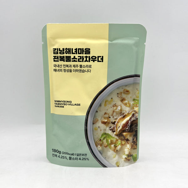 Abalone and Sea Snail Chowder 전복 뿔소라 차우더 (6.34oz / 180g)
