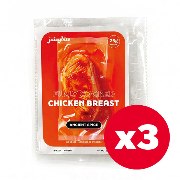 x3) 한국식 닭가슴살-에이션트 스파이스맛 Ready to Eat Chicken Breast-Ancient Spice
