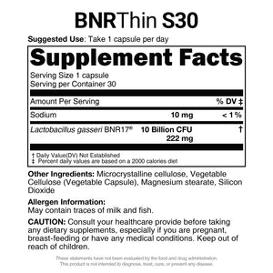 Diet Probiotics BNR Thin S (30capsules)