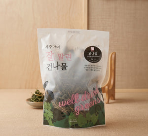제주 말린 취나물 JEJU DRIED CHWINAMUL ASTER SCABER_1.8oz(50g)