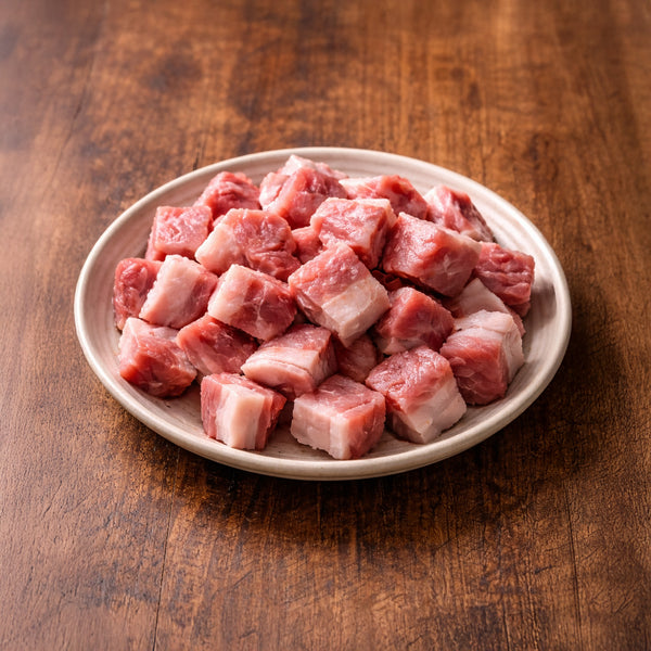 Pork Stew Cut (찌개용 돼지고기) 1lb (453g)