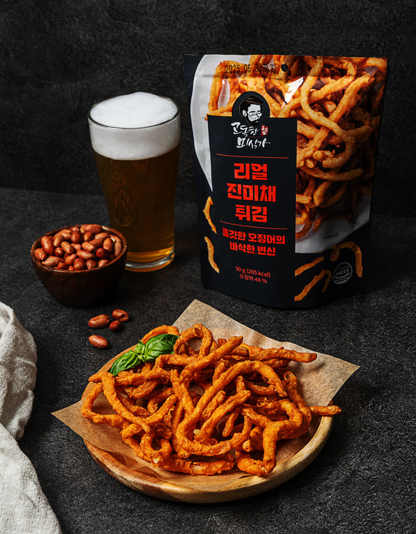 진미채튀김 Crispy Seasoned Squid Strips_1.76oz(50g)