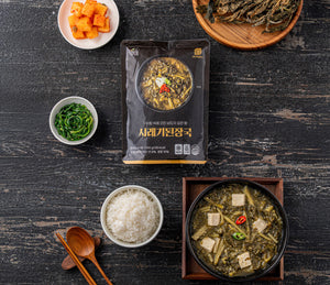 시래기 된장국 DOENJANG SOUP WITH DRIED RADISH GREENS_17.6oz(500g)