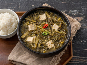 시래기 된장국 DOENJANG SOUP WITH DRIED RADISH GREENS_17.6oz(500g)