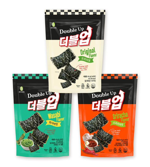 김부각 (3가지 맛 선택) Seaweed Snack Original(Choose from 4 flavors) 1.4oz(40g)
