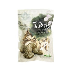 참나무에서 재배한 건표고버섯(슬라이스) (Dried oak log shiitake mushroom sliced) 3.52oz(100g)