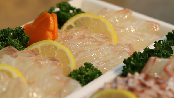 광어회 FROZEN FLOUNDER SASHIMI 8.8oz(250g)