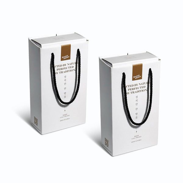 [무료배송] 참기름2개 &들기름2개 세트 Sesame Oil(2 bottles) & Perilla Oil(2 bottles) Set