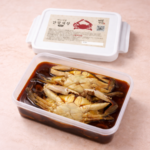 째보 간장게장 2마리 JJaebo Soy Crab Gejang 35.2oz. (1kg)