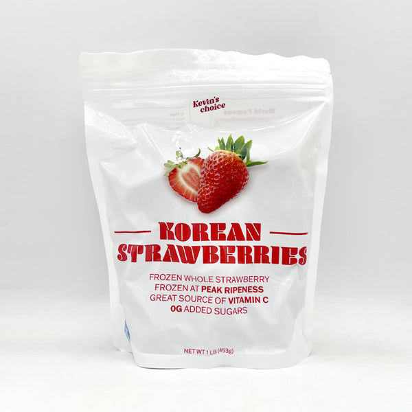Korean Frozen Strawberry 한국 냉동 딸기 1lb (453g)