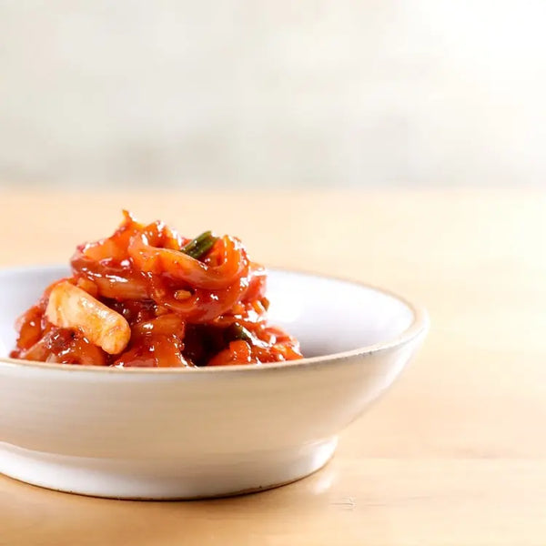 오징어 젓갈 반찬 저염 Korean sidedish banchan seasoned cuttlefish 