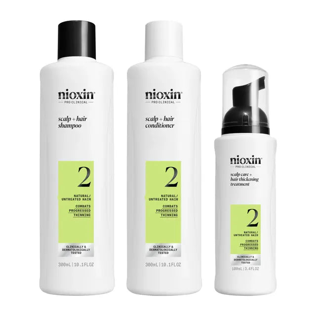 Nioxin System 2 나이옥신 – 3-Step Hair Thickening System for