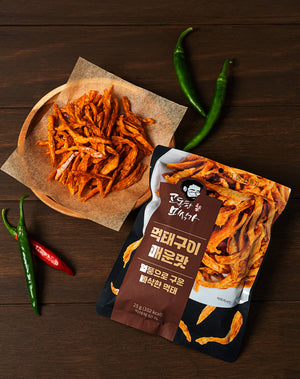 먹태구이 - 매운맛 Roasted Pollock Snack - Spicy_0.88oz(25g)