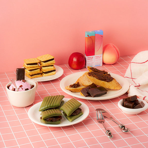 과일 양갱(복숭아/자두 맛 선택) Jelly Bar (Peach/Plum Flavor)_1.4oz(40g)