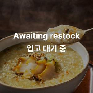 동결건조 전복죽 Korean Abalone Porridge – Freeze-Dried 225g(45g X 5)