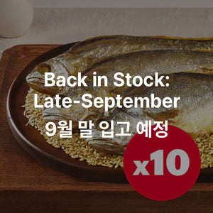 [Free shipping] Dried Yellow Corvina with Barley x 10 SET_1kg