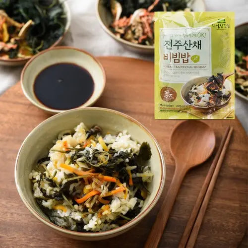 전주 산채 비빔밥 건나물