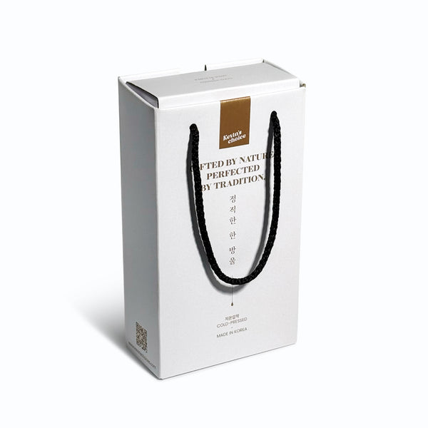 들기름 2병 선물 세트 Perilla Oil 2-Bottle Gift Set