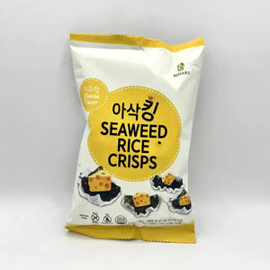 Asak King Seaweed Snack Cheese Flavor 아삭킹 김부각 치즈맛 1.06oz (30g) Kevin's Choice