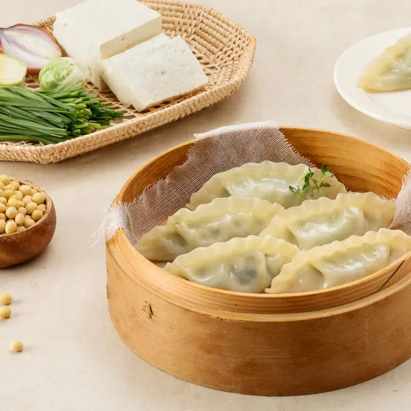 choi mandu vegan dumplings vegetable비건 야채만두 최지만 만두