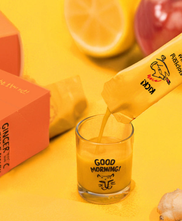 [타이거모닝] 진저샷 스틱 - 자연 에너지 부스터 Ginger Shot Stick - Natural Energy Booster_300g(20gX15)