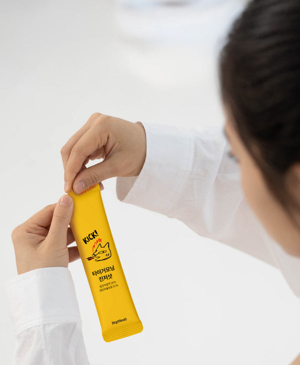 [타이거모닝] 진저샷 스틱 - 자연 에너지 부스터 Ginger Shot Stick - Natural Energy Booster_300g(20gX15)