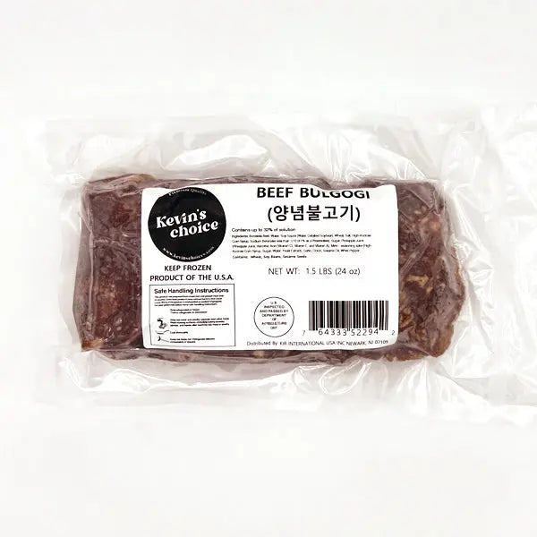 Korean bulgogi 양념 불고기