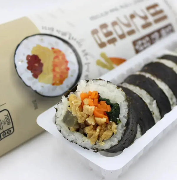 frozen veggie kimbap 냉동 야채 김밥