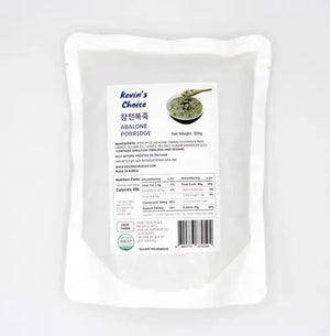 healthy abalone porridge in package