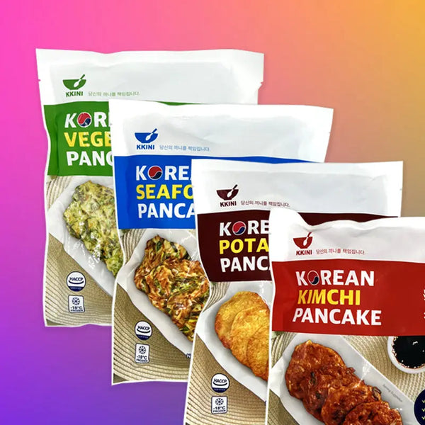 Korean pancakes 전 세트
