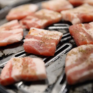 Korean pork belly bbq 삼겹살 바베큐