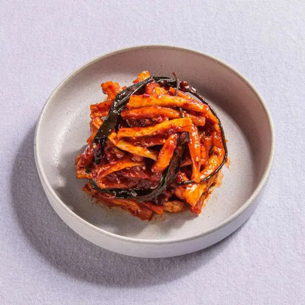 한국 반찬 무말랭이 korean sidedish seasoned raddish