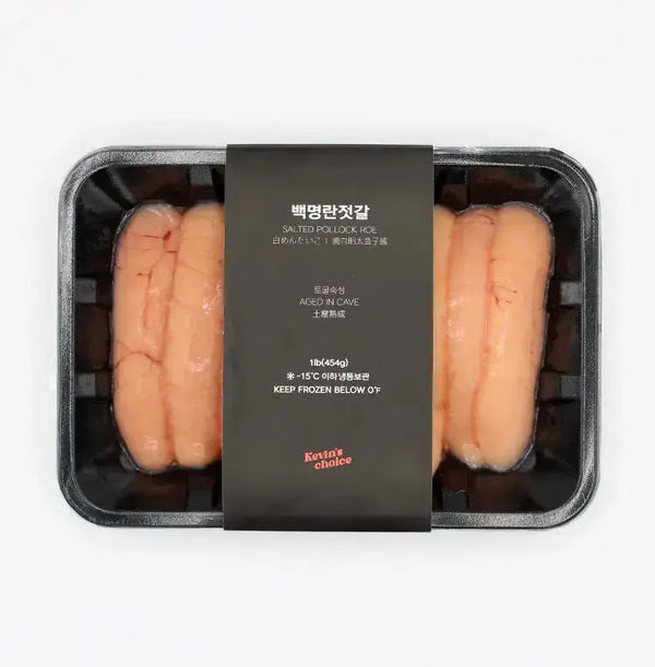 Premium Salted Pollock Roe (명란, mentaiko) Jeotgal – Low Sodium, Cave ...