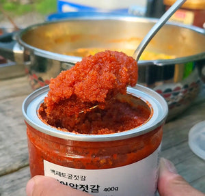 Seasoned Herring Roe Jeotgal 청어알젓갈 14oz (400g) Kevin's Choice
