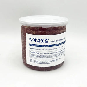 seasoned herring roe 청어알젓갈
