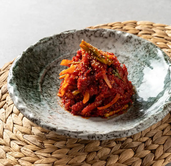 Seasoned Pollack Salad (Green Tea-Refined) 명태회무침 12.34oz (350g) Kevin's Choice
